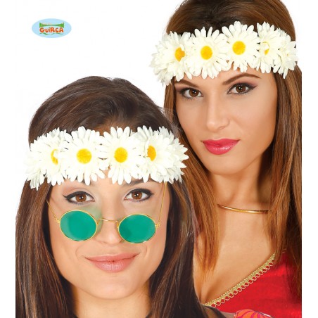 DIADEMA FLORES BLANCAS